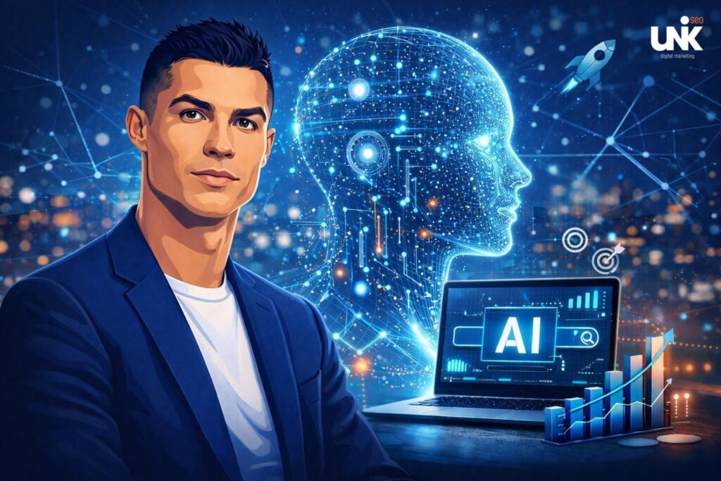 O CR7 já investiu em IA… e tu, por que esperas? – UniK SEO
